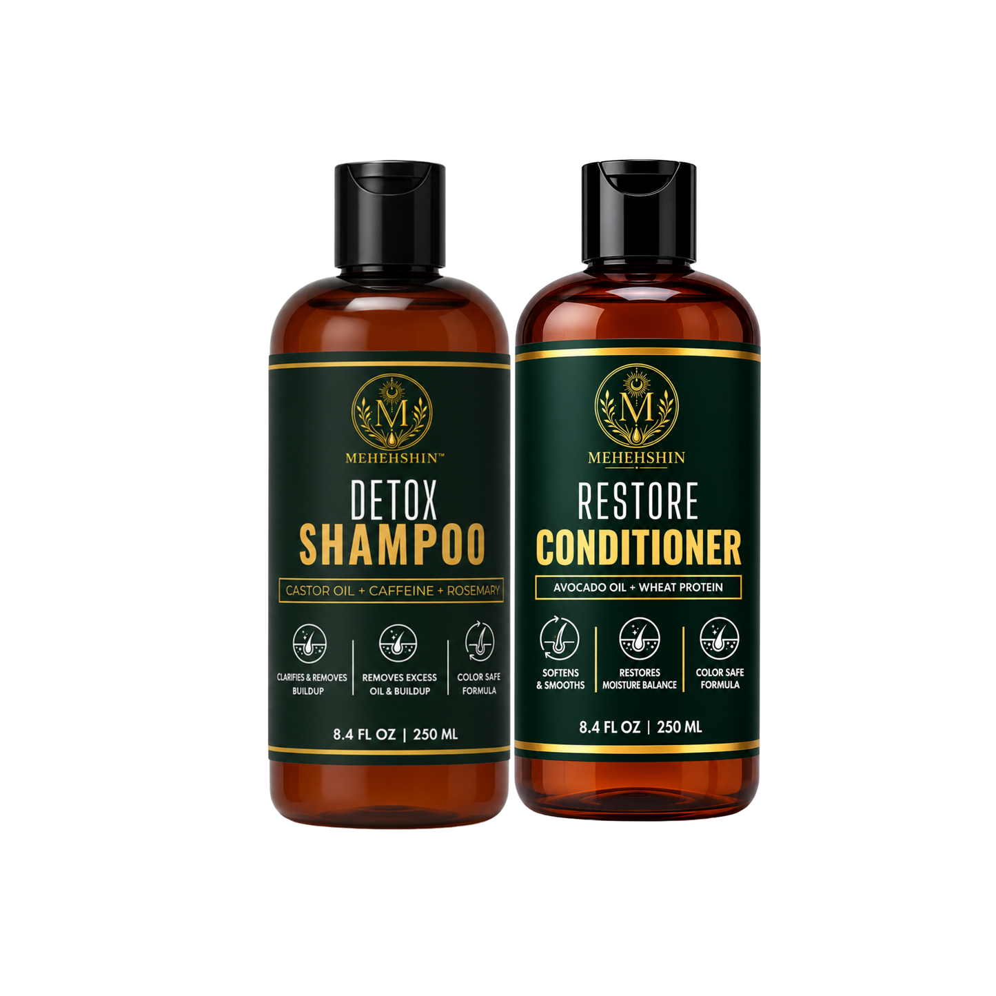 Hydrating Shampoo & Conditioner Set for Dry Hair