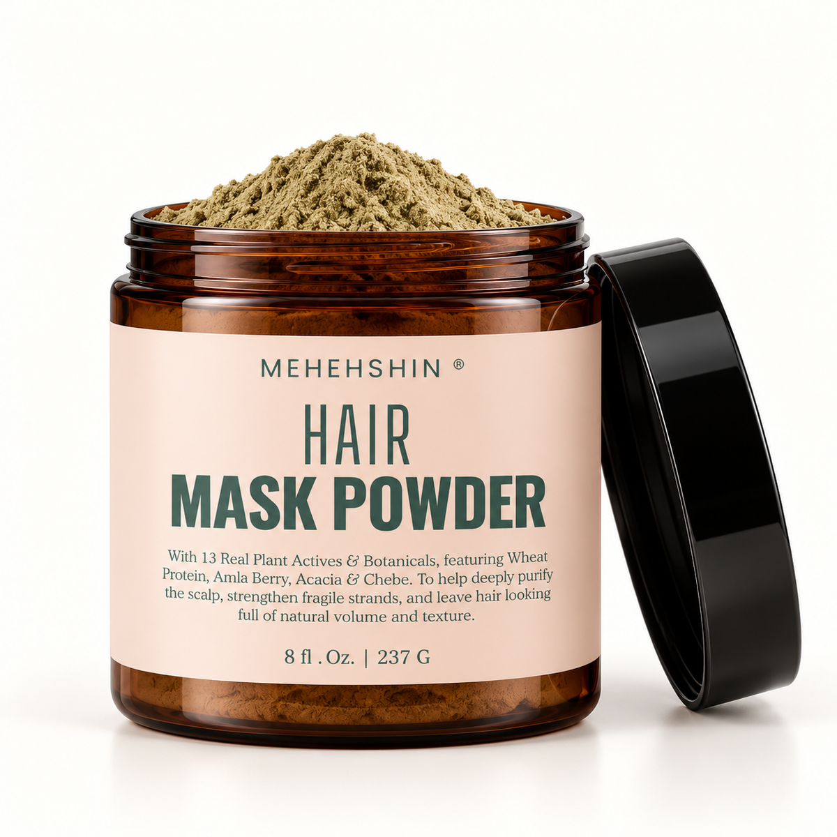 MEHEHSHIN Protein Renewal Hair Mask Powder – Botanical Pre-Wash Treatmen