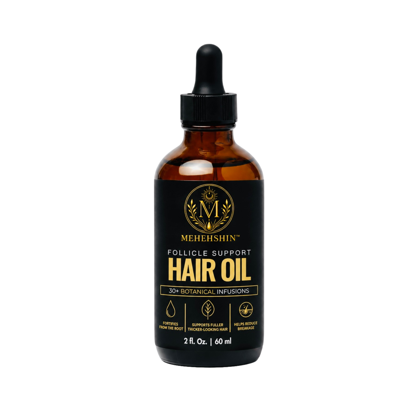 Follicle Support Hair Oil for Thinning Hair & Volume | MEHEHSHIN