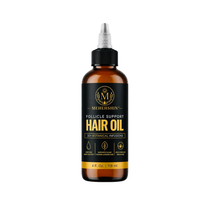 Follicle Support Hair Oil for Thinning Hair & Volume | MEHEHSHIN