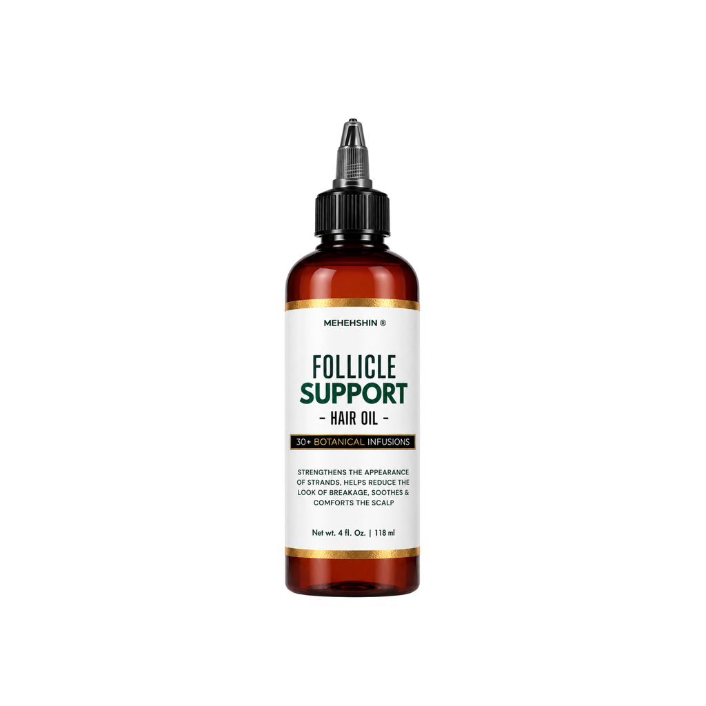 Follicle Support Hair Oil | Botanical scalp & hair oil for dry-feeling scalp, thin-looking areas and fuller-looking hair
