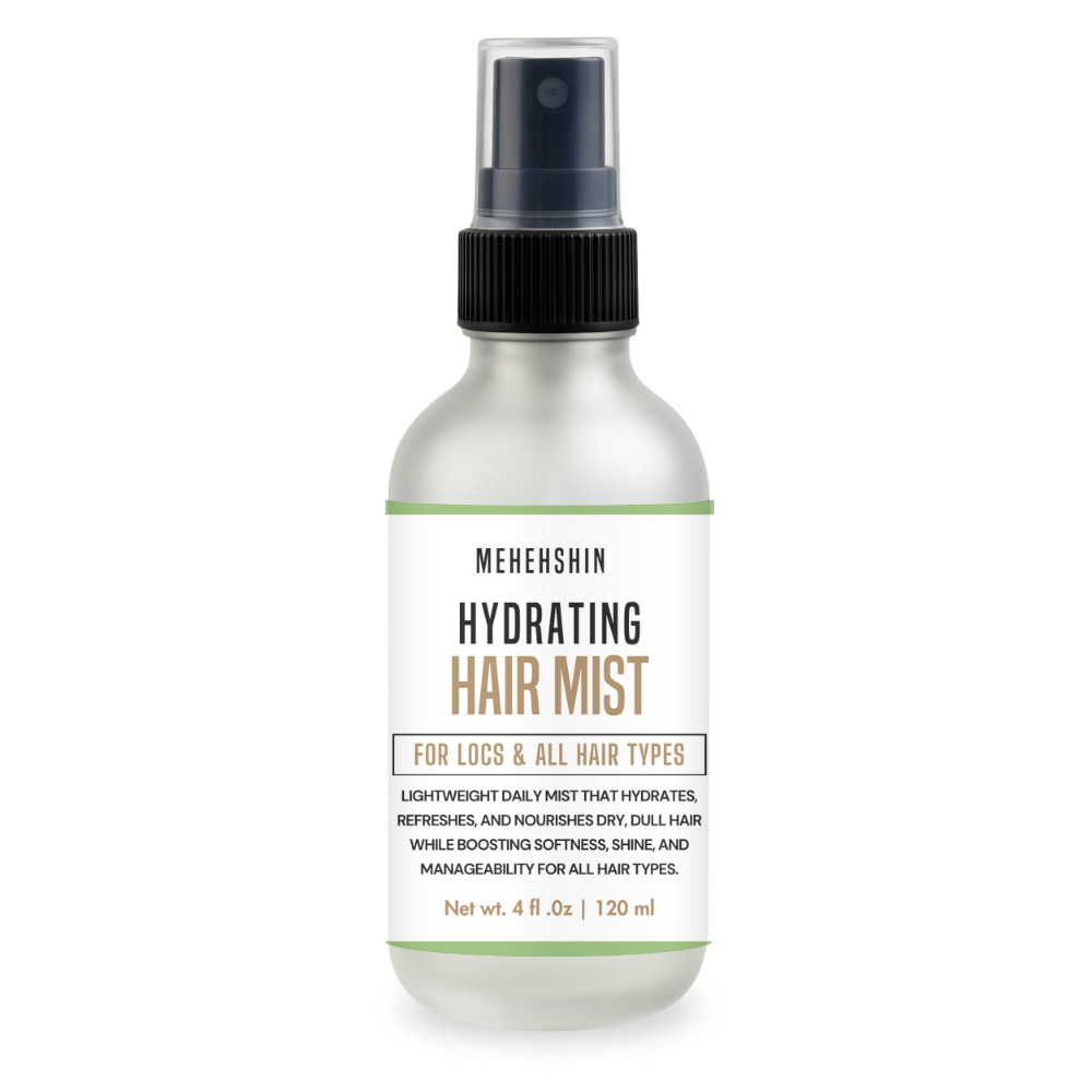 Hydrating Hair Mist | Herbal Leave-In Spray for Frizz Control, Dry Scalp & Curl Refresh 4 fl Oz