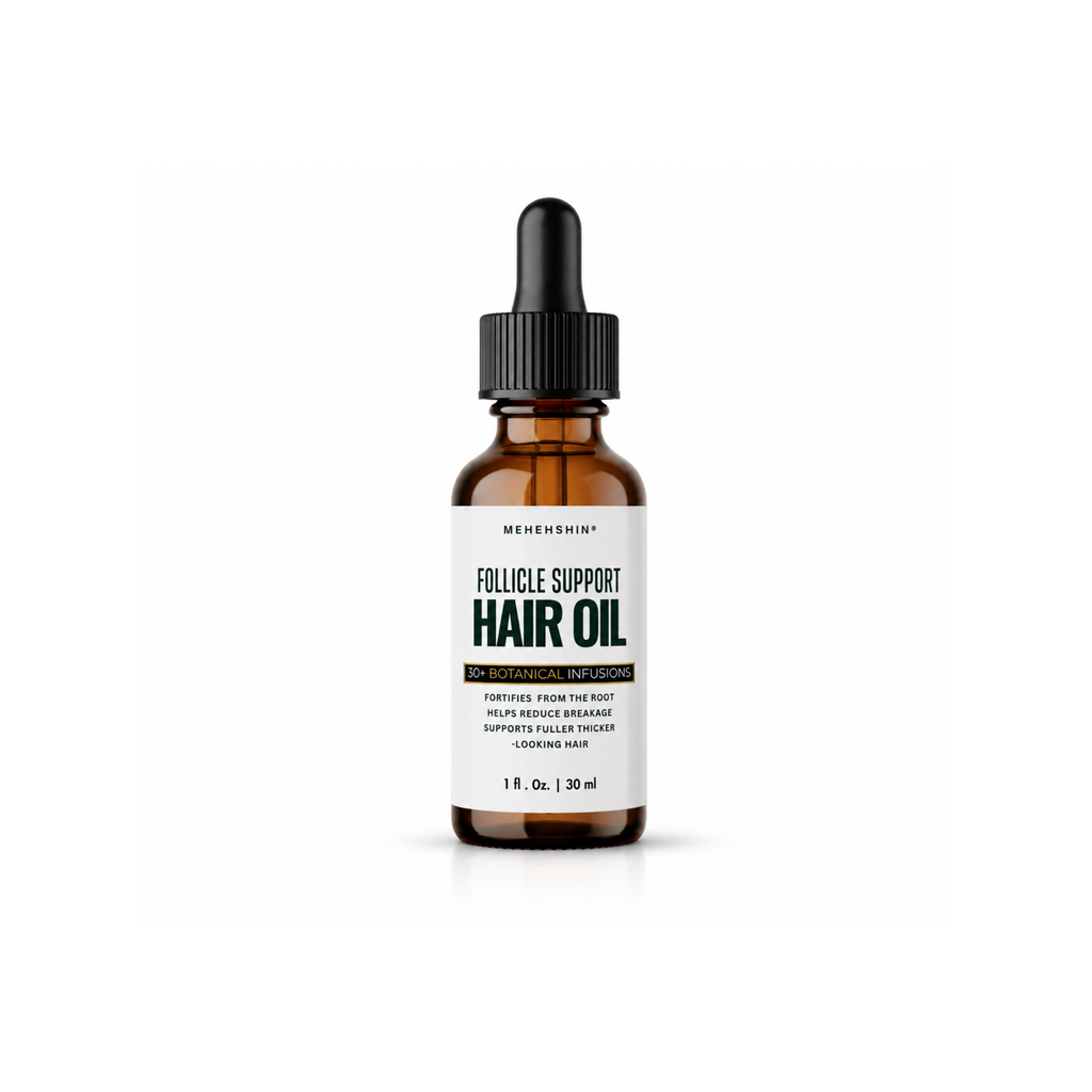 Follicle Support Hair Oil for Thinning Hair & Volume | MEHEHSHIN