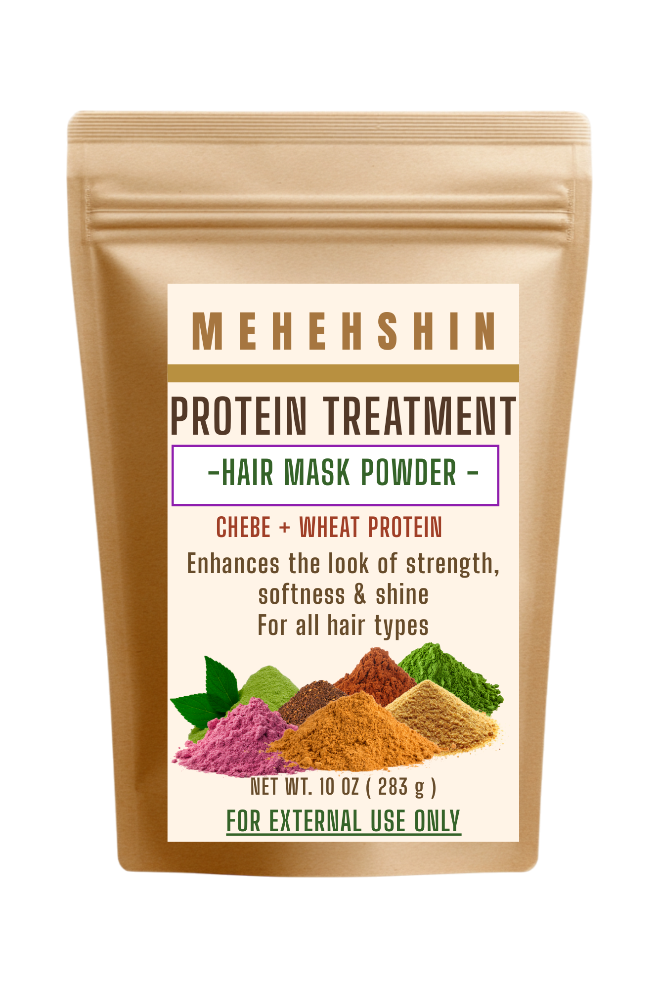 Protein Hair Mask for Damaged or Curly Hair