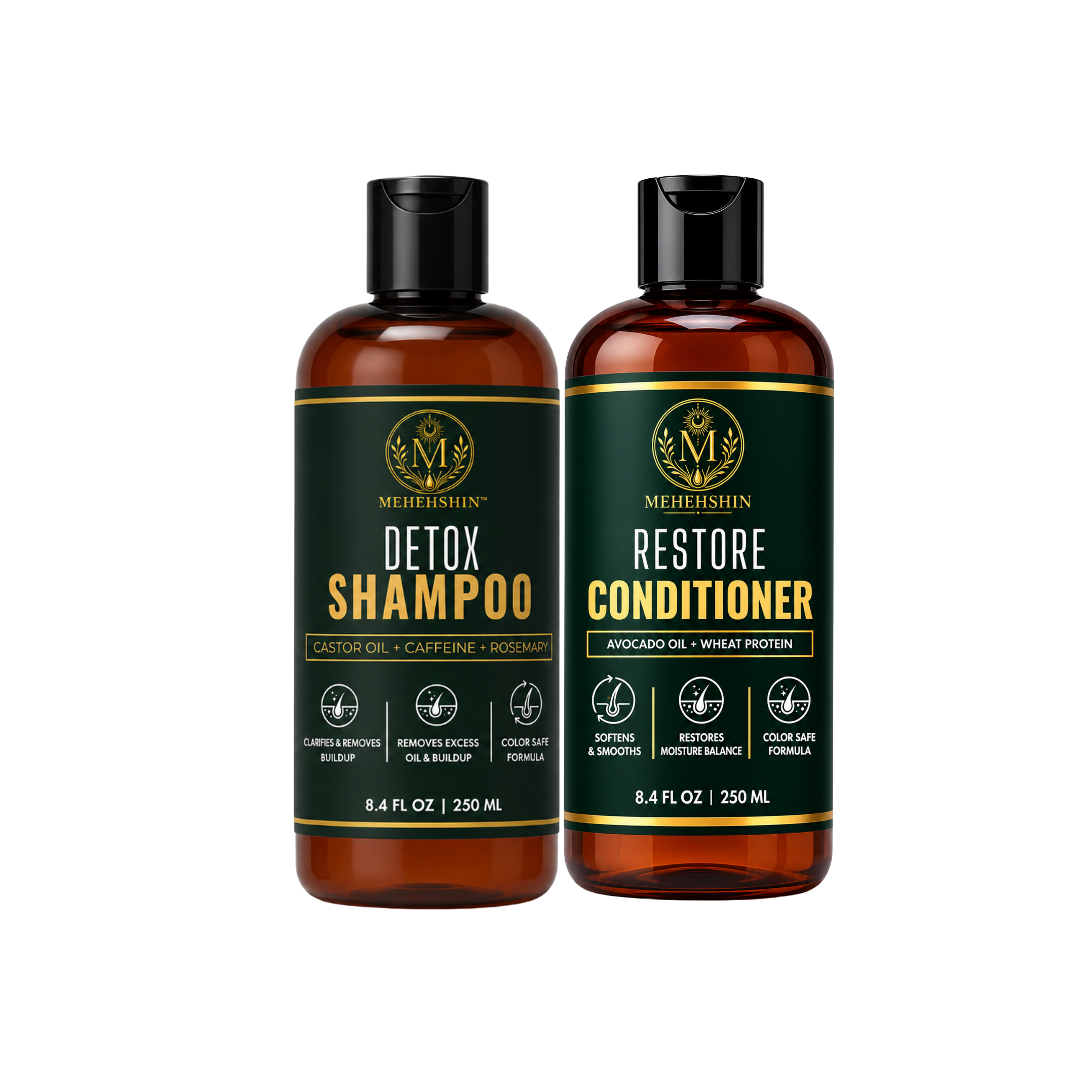 Hydrating Shampoo & Conditioner Set for Dry Hair