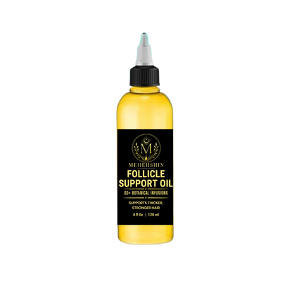 Follicle Support Hair Oil for Thinning Hair & Volume | MEHEHSHIN