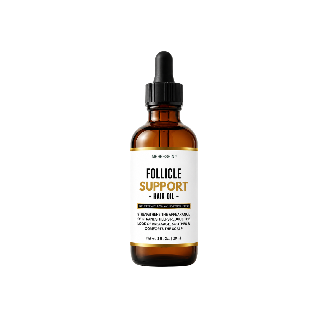 Follicle Support Hair Oil | Botanical scalp & hair oil for dry-feeling scalp, thin-looking areas and fuller-looking hair