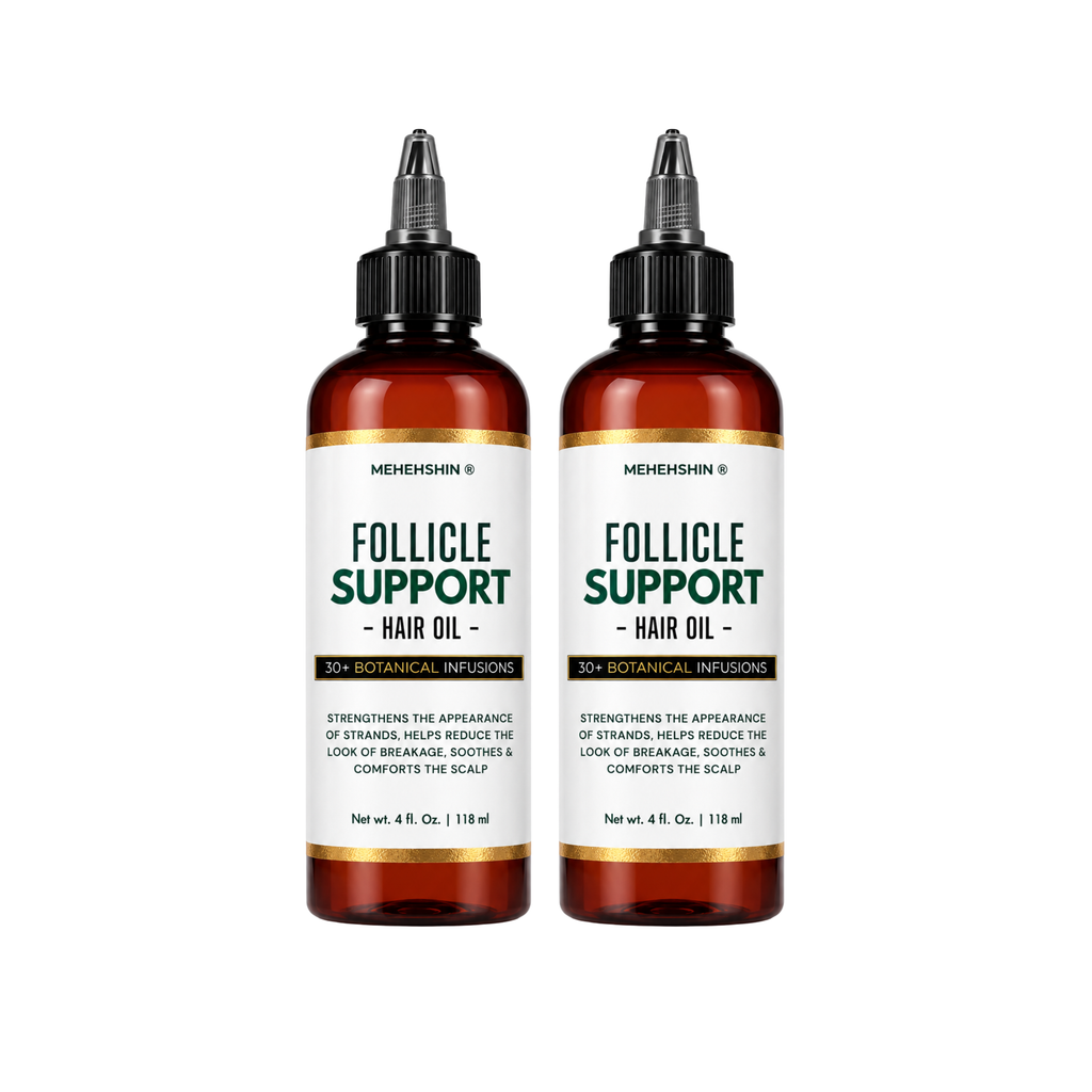 Follicle Support Hair Oil | Botanical scalp & hair oil for dry-feeling scalp, thin-looking areas and fuller-looking hair
