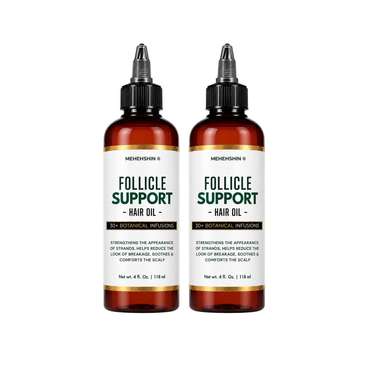 Follicle Support Hair Oil | Botanical scalp & hair oil for dry-feeling scalp, thin-looking areas and fuller-looking hair