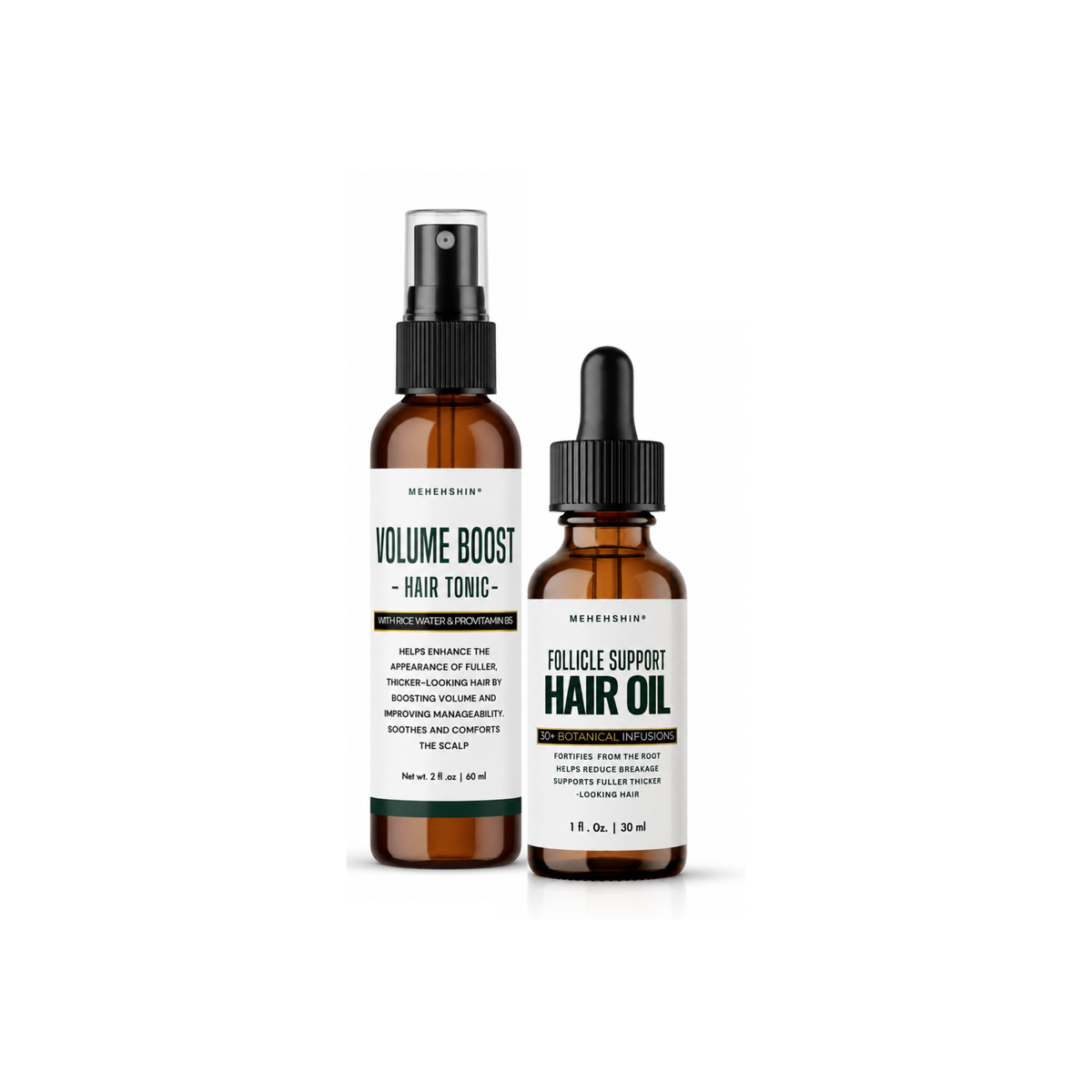 Hair Oil & Tonic for Thinning, Dry & Fine Hair
